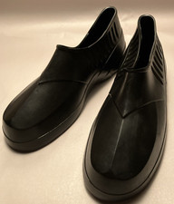 NEW Lacrosse USA Men size M 12" long Black Rubber Ankle High Overshoe Galoshes