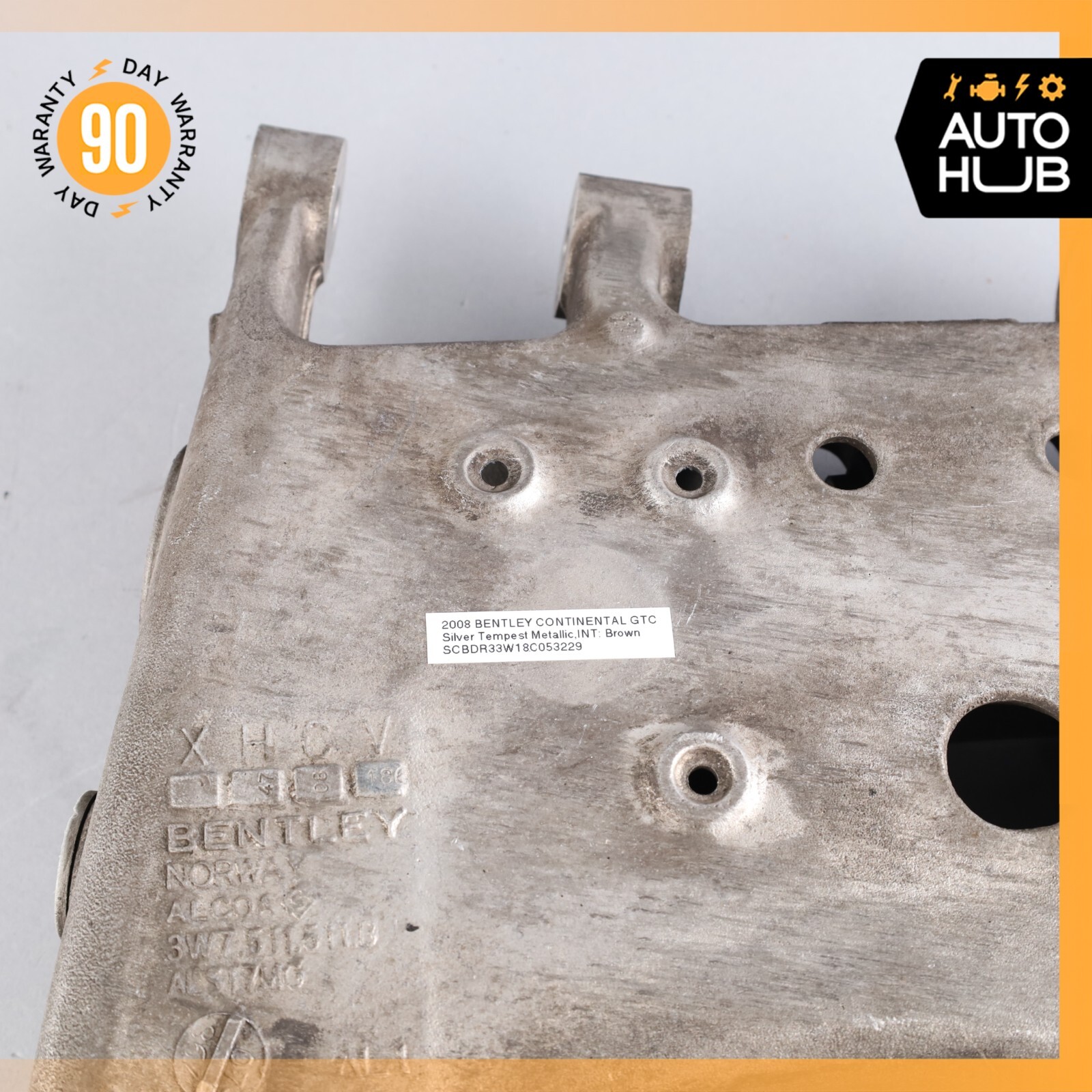 07-11 Bentley Continental GTC Rear Left Driver Side Lower Control Arm OEM 46k