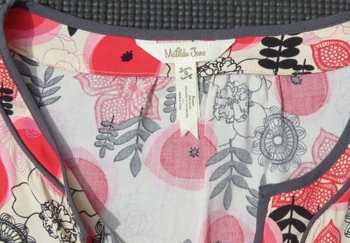 58 $ Matilda Jane Make Believe magisches Mistelzweig-Shirt Tunika Oberteil Damen US S M NEUWERTIG - Bild 4 von 5