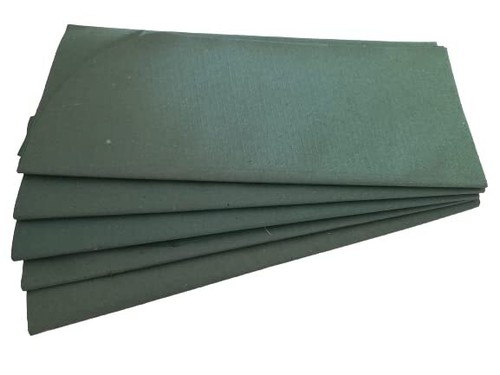 Paper Banana Leaf Dinner Plate Green -pack of 100 - Picture 2 of 3