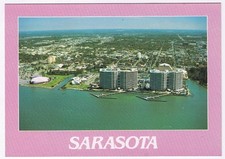 Postcard Sarasota Florida Van Wezel Performing Arts Center