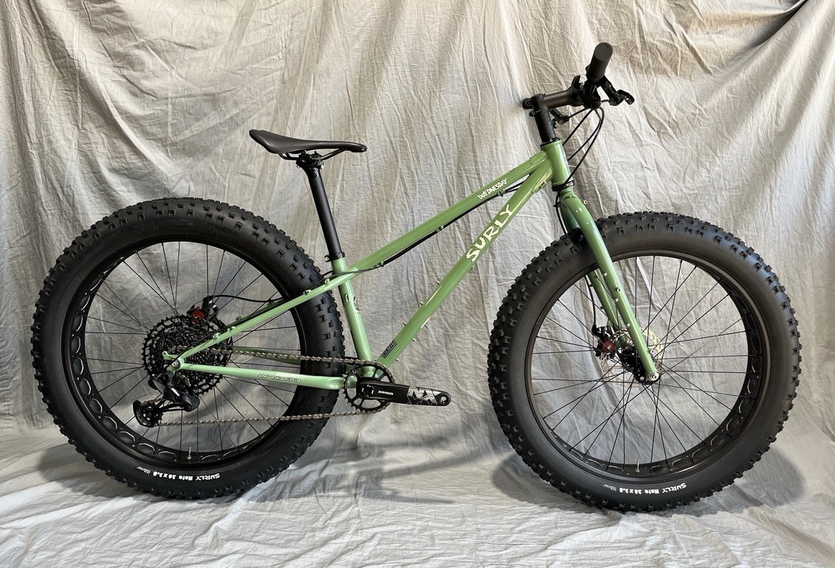 Surly Wednesday Fat Bike X-Small 26” Steel Chromoly Steel SRAM