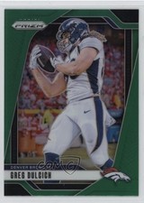 2024 Panini Prizm Green Prizm Greg Dulcich #85 08o7