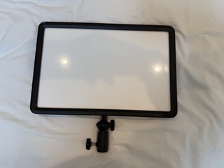 Godox LEDP260C LED Video Light Panel Bi Color with 2 NP F Batteries Charger