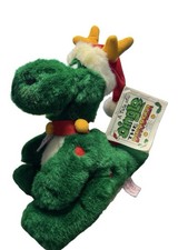 DINGLE SANTA'S DINODEER BUDDY DINOSAUR 14" PLUSH STUFFED ANIMAL PAPEL FREELANCE