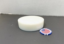 Acetal (Delrin) Round disc 4.00" dia. x 1.00" White