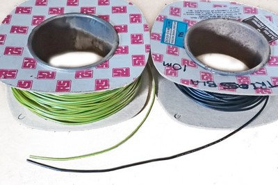 Tri-Nennkabel 0,5 mm² (22 AWG) 14 Ampere, Netz oder Niederspannung Auto & Marine TRI 0,5