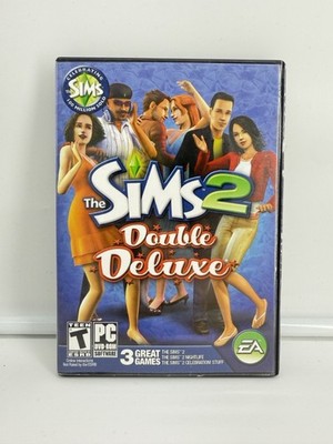 The Sims 2 Double Deluxe PC Game 2008 Complete Windows Mint