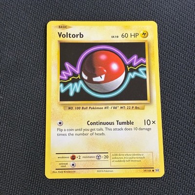 Voltorb | Evolutions 39/108 | ( NM/M ) | ENG Pokemon Single Keiji Kinebuchi