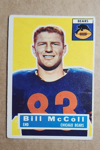 Bill McColl #83 1956 Topps card