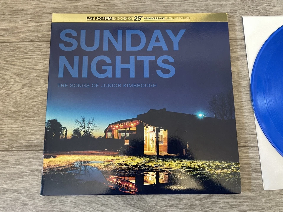 SUNDAY NIGHTS Junior Kimbrough 2 Lp 2016 RSD Release Ltd Ed Blue Vinyl Various - Image 3 of 4