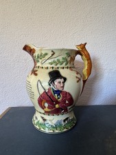 Crown Devon Fieldings John Peel musical hunting jug - heavily repaired/cracked