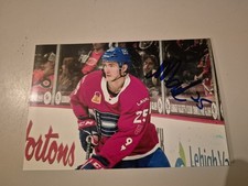 Laurent Dauphin Laval Rocket 4x6 Photo Signed Autograph Habs Signature Auto #2