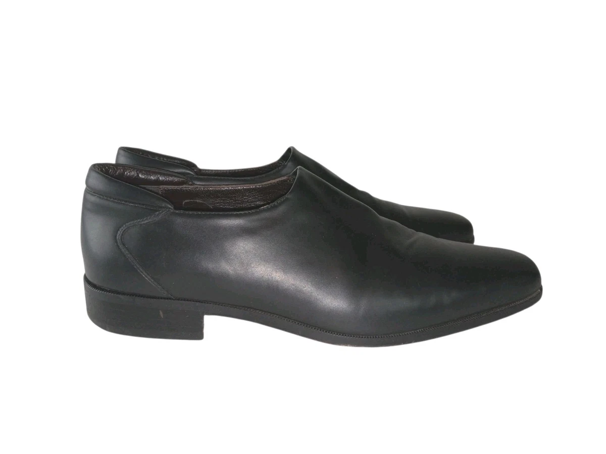Donald Pliner Men\'s Stretch Nappa Leather Slip-On‎ Loafer Black Ewait 3030 M100 Donald Pliner Donnie Moc Toe Bit Loafers, Black | Loafers  main image 4