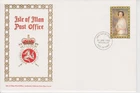 Unaddressed Isle of Man FDC First Day Cover 1985 £5 Definitive Stamp