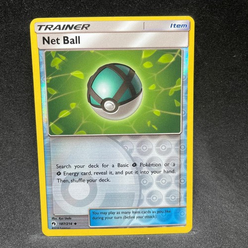 Net Ball 187/214 Lost Thunder Pokemon Reverse Holo LP