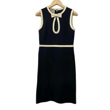 GUCCI 688342X7C07 Black Beige Women's Dress
