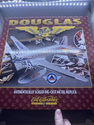 Ertl Prestige Series 1:72 Douglas DC-3 Alaska Airlines Airplane   Mint in Box