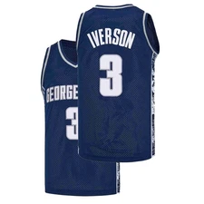 The Answer Iverson #3 Basketball Jersey Stitched Streetball Workout Shirt