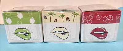 Olauty Lip Mask Set Apple Lime Coconut Cherry 5.5g 0.19oz Each Scented