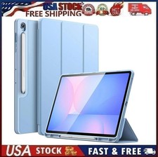 Case for Samsung Galaxy Tab S10 FE Plus/S10 FE 13.1-Inch with S Pen Holder Blue