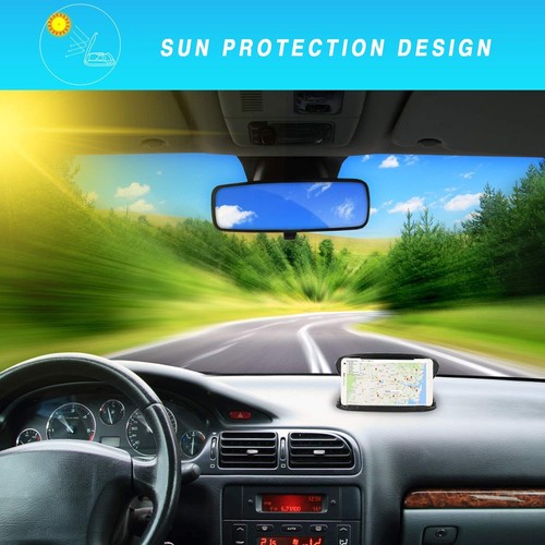 Porta Cellulare da Auto Supporto Smartphone per Auto Antiscivolo per Telefoni da - Foto 5 di 12
