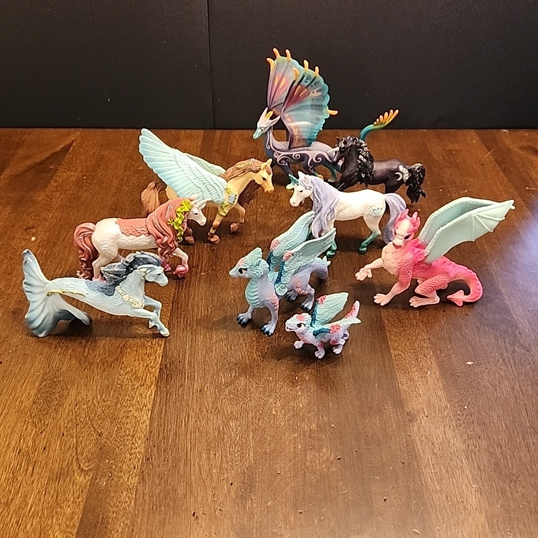 S Dragon Island Fairy Underwater Horse Unicorn Bayala