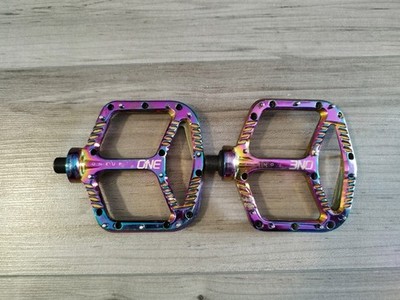 OneUp Components Aluminium Plattform Flache MTB Mountainbike Pedale Oil Slick