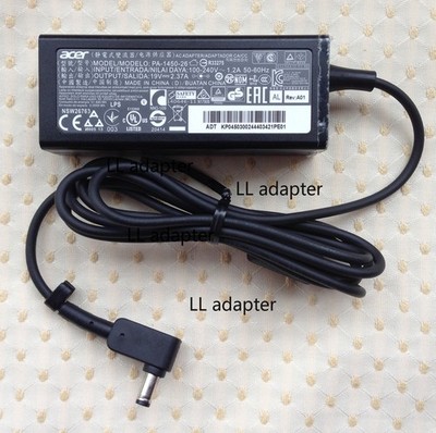 Original OEM Acer 45W 19V 2.37A AC Adapter+Cord for Aspire ES1-512-C5S4 Notebook