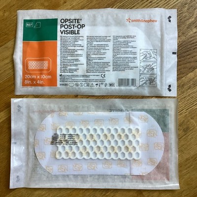 OPSITE POST-OP Visible 10x20cm, wasser- & bakteriendichtes Pflaster / Verband
