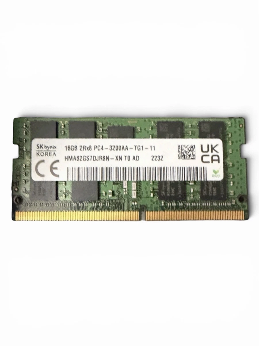 PC4-25600 (DDR4-3200) Bus Speed 16 GB Capacity per Module DDR4