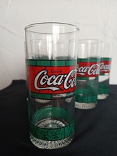 Gl&auml;ser Coca Cola Gl&auml;ser 6 St&uuml;ck 0,2l Vintage  Retro 1980er