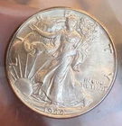 1944 (P) Walking Liberty Half Dollar Uncirculated UNC 90% Silver No Res. Free SH