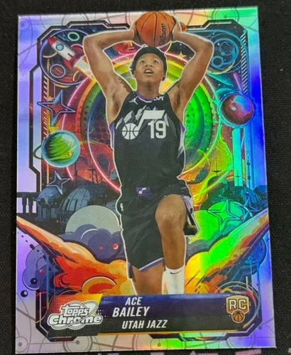 2025 Topps Cosmic Chrome Ace Bailey Refractor (RAW)