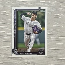 2025 Topps Series 2 Ryan Feltner #444 Colorado Rockies