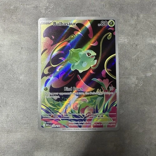 Pokémon TCG Bulbasaur IR 133/132 Mega Evolutions