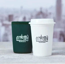 Tully's Coffee Manhattan Portage Reusable Cup & Sleeve
