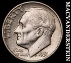 1951 Roosevelt Dime- Scarce Better Date #i3286