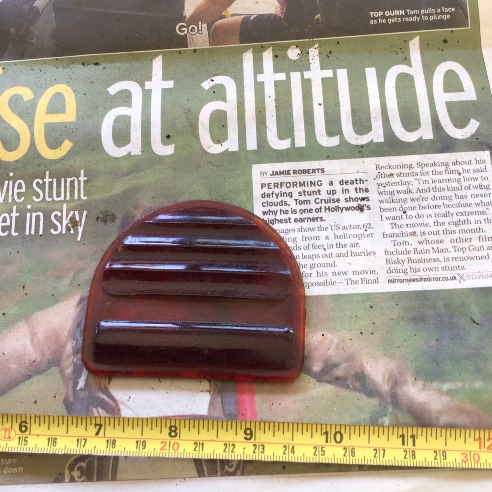 Lucas ST50 Red Glass Lens