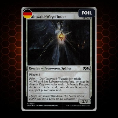 MTG - Tuinvale Guide/Tuinwald-Wegefinder - *FOIL* - WOE - Deutsch - GD