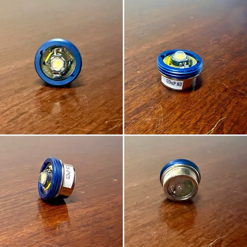 Vintage GDuP SU McGizmo/Aleph Flashlights w/3 Speed Light  Engine Worldwide Ship