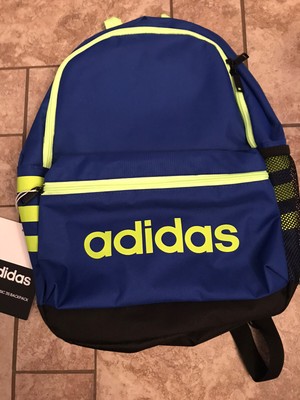 adidas striped backpack