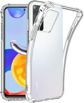 BNBUKLTD® For Xiaomi Redmi Note 11 Pro 5G Case Clear Silicone Shockproof Gel Cover 6.67"