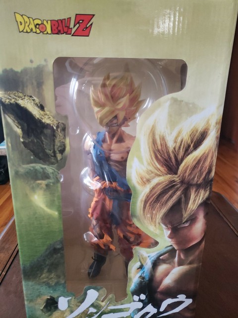Banpresto Dragon Ball Z Master Stars Piece Msp Son Gokou Goku 26cm Figure For Sale Online Ebay