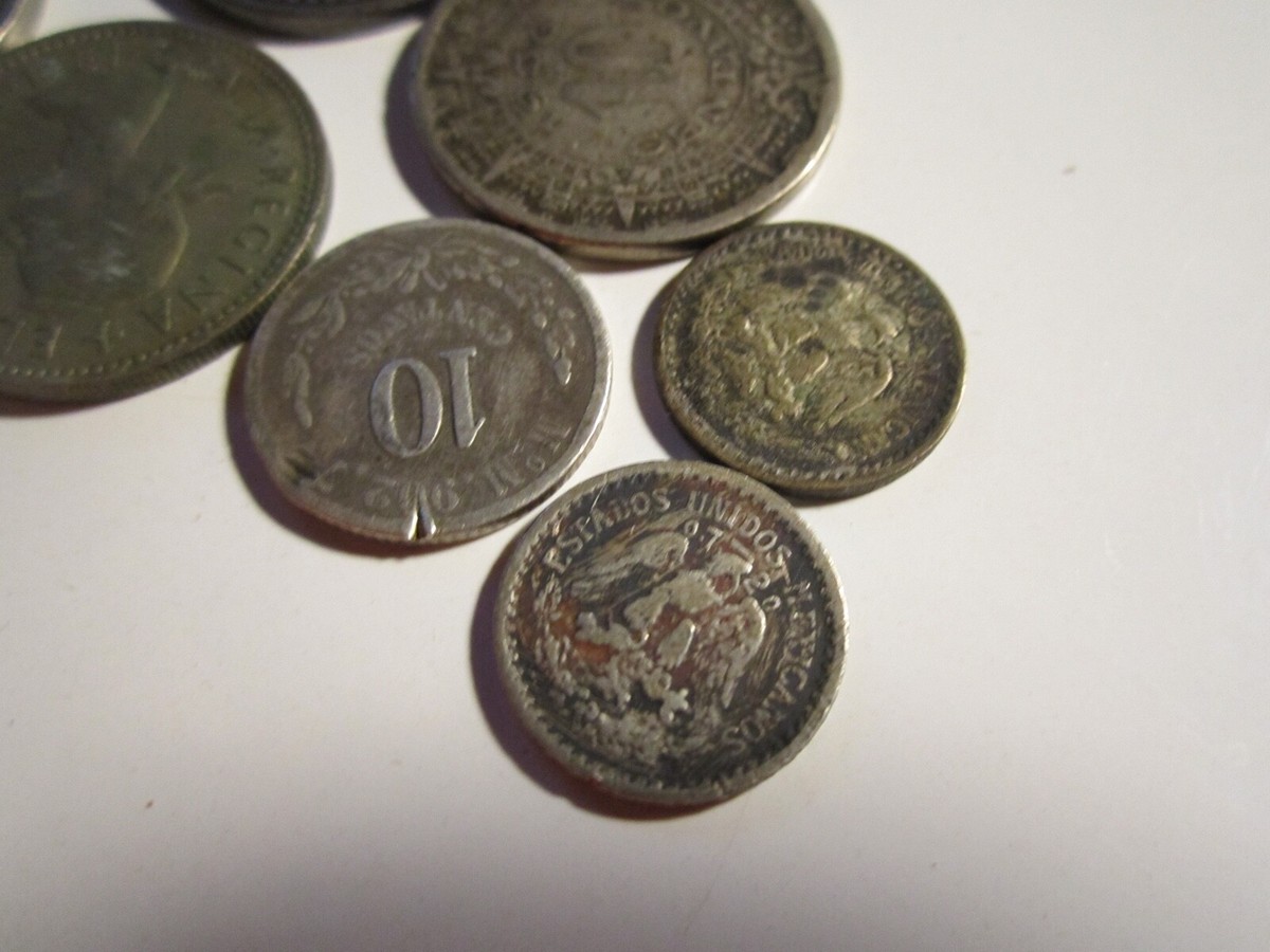 LOT OF 8 COLLECTIBLE COINS FROM 1890 TO 1954 SEE LIST BELOW