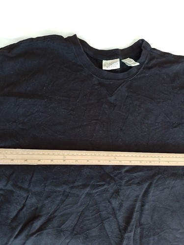Woman's Sweater Classic Elements Size 20w-22w Round Neck Black 902 - Picture 7 of 10
