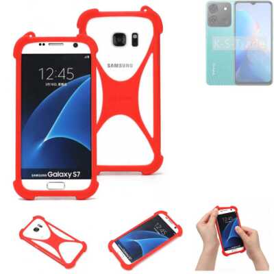 Schutzring für Infinix Smart 7 Plus Silikoncase Softcase Bumper Schutz Hülle r