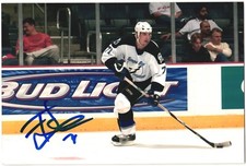 Filip Kuba Autographed 4x6 Color Photo Tampa Bay Lightning White #71 B