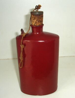 ANCIENNE GOURDE DE Poilu et sa sangle en cuir EUR 19,50 - FR
