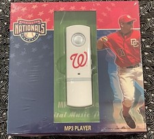 WASHINGTON NATIONALS MP3 Shuffle Digital Music Player - New in Box